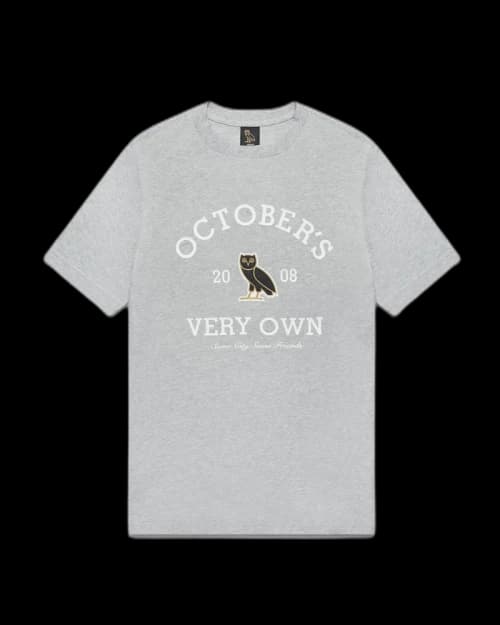 OVO Collegiate T-shirt Heather Grey
