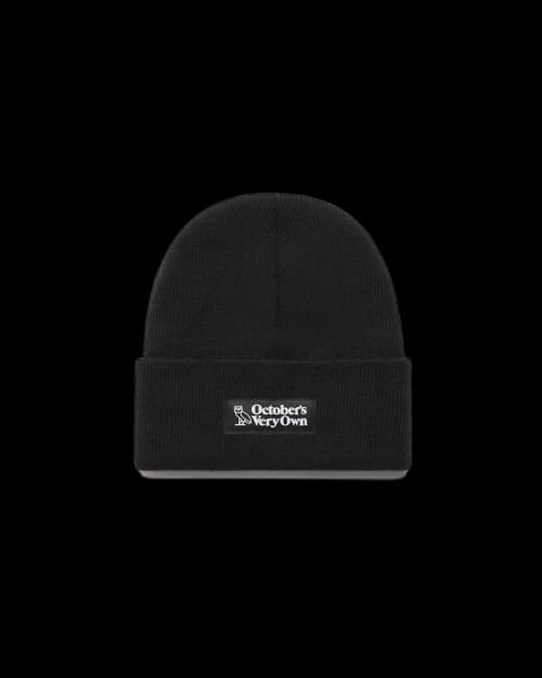 OVO Cuffed Beanie Black