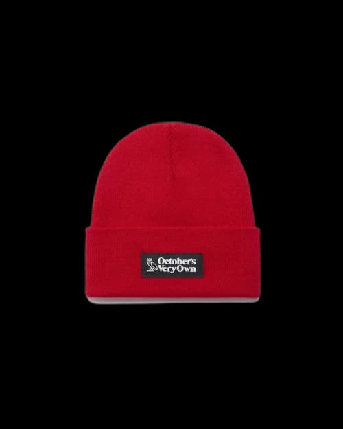 OVO Cuffed Beanie Red