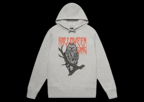 OVO Devil Bird Hoodie Heather Grey