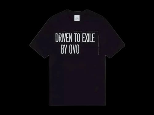 OVO Driven to Exile T-Shirt Black
