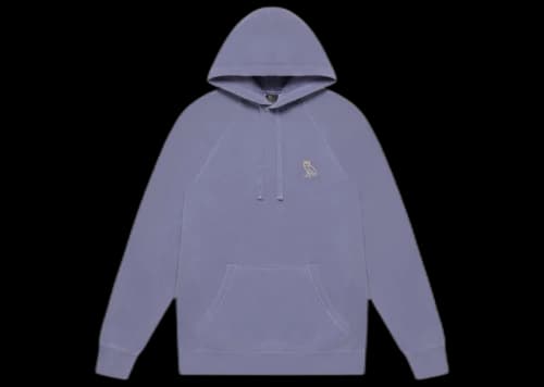 OVO Garment Dye Hoodie Lilac