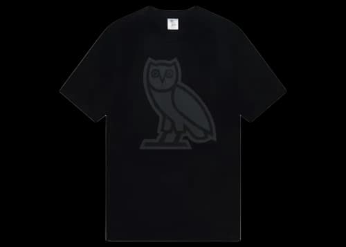 OVO Glow In The Dark Owl T-Shirt Black