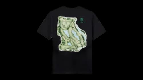 OVO Golf Owl Course T-shirt Black