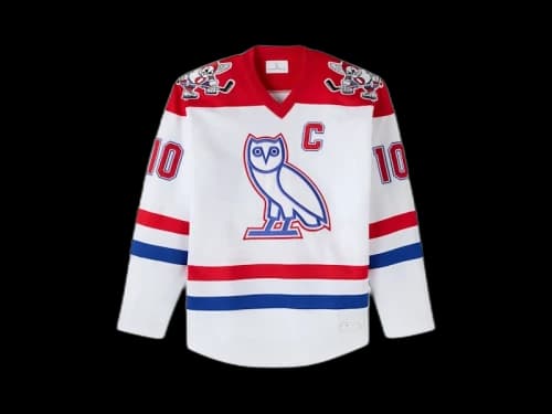OVO Icon Hockey Jersey White
