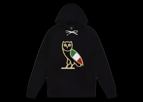 OVO Italy OG Owl (SS24) Hoodie Black
