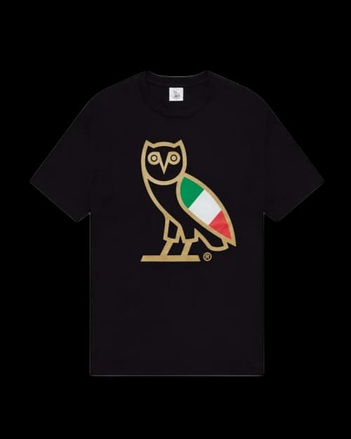 OVO Italy OG Owl T-shirt Black