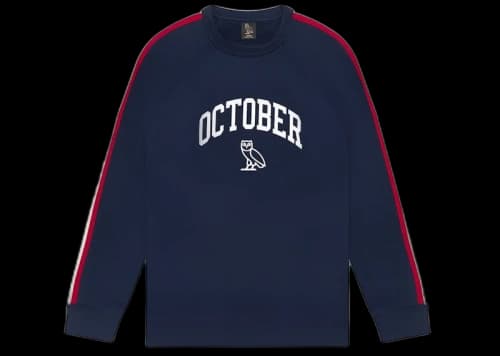 OVO Ivy League Crewneck Navy