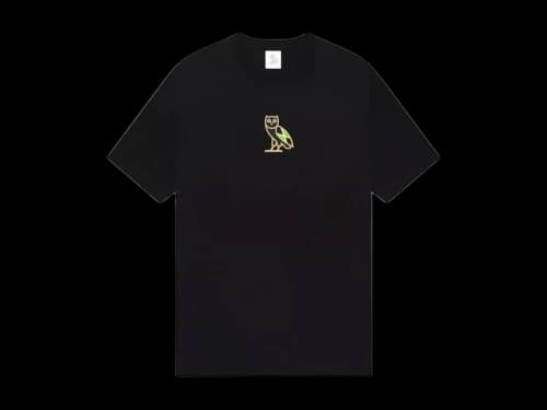 OVO Jamaica International Mini OG Owl T-shirt Black