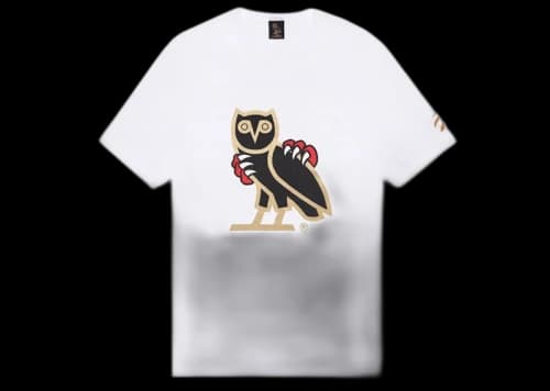 OVO Jurassic Park OG Owl T-shirt White