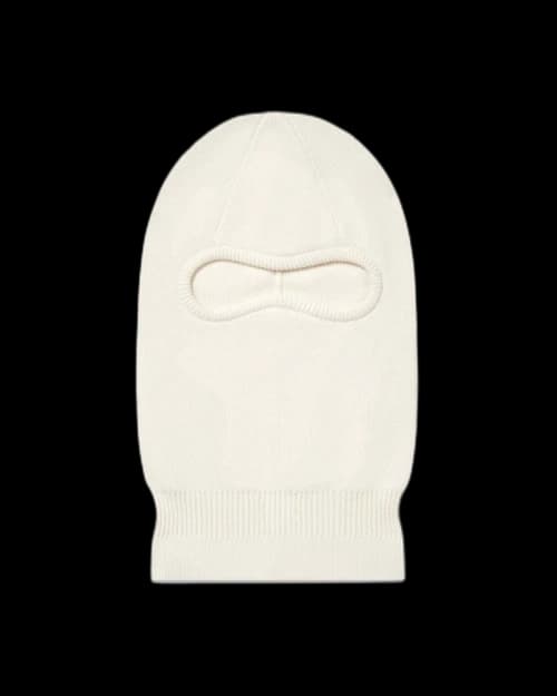 OVO Knitted Balaclava Cream