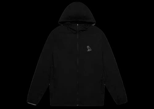 OVO Lightweight Running Jacket Black