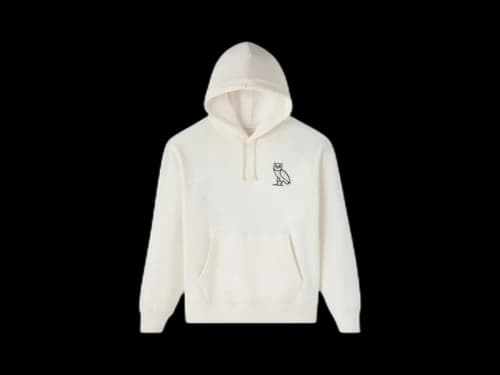 OVO Mini OG Plush Hoodie Cream