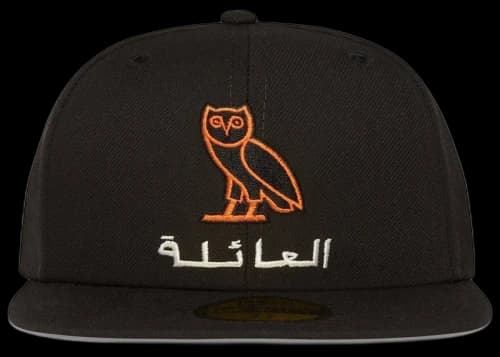 OVO New Era Family Owl 59Fifty Hat Black