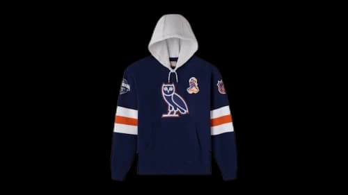 OVO NHL Hoodie Edmonton Oilers Hoodie Navy