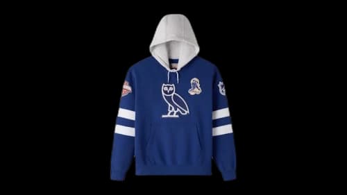 OVO NHL Hoodie Toronto Maple Leafs Hoodie Blue