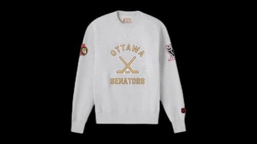 OVO NHL Ottawa Senators Crewneck Ash Heather