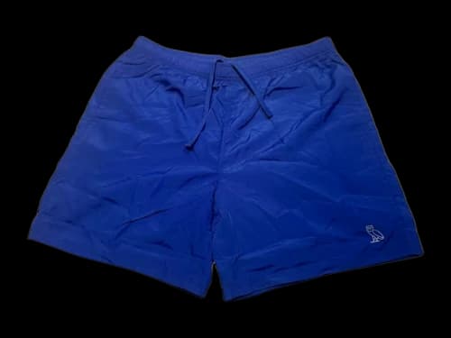 OVO Nylon Running Shorts Blue