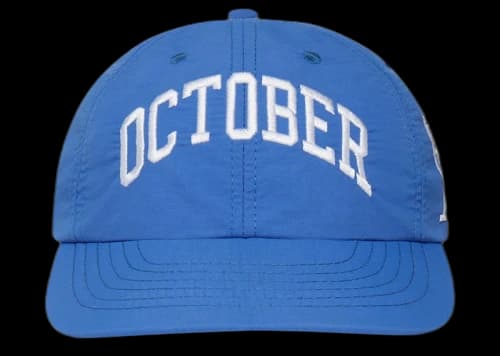 OVO October Arch Nylon Sportcap Cobalt Blue