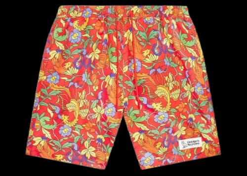 OVO Paradise Nylon Short Red