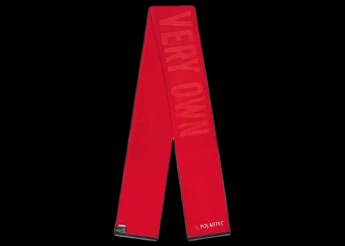 OVO Polartec Fleece Scarf Red