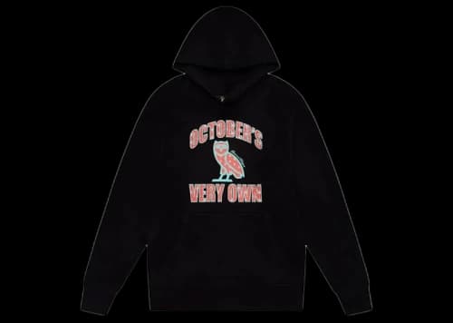 OVO Power And Respect Hoodie Black