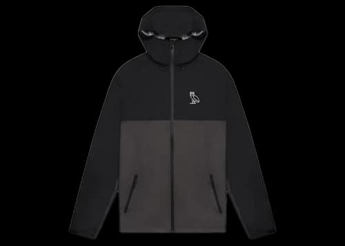 OVO Rain Shell Black/Charcoal