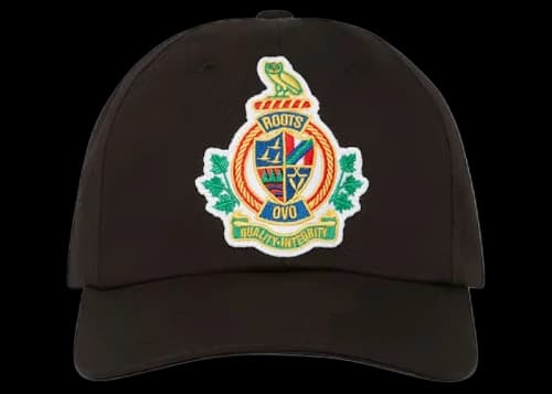 OVO Roots Crest Sportcap Black
