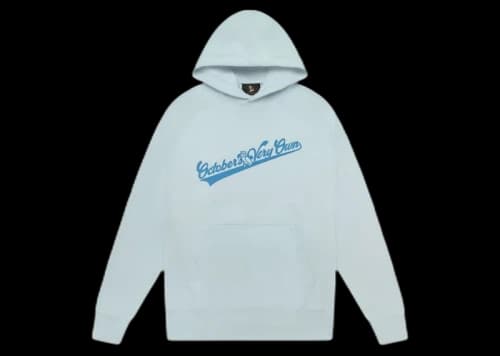 OVO Script Hoodie Light Blue