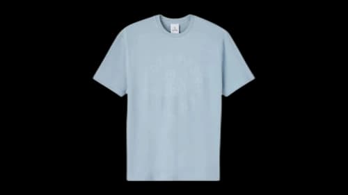 OVO Tonal Stitch T-Shirt Light Blue
