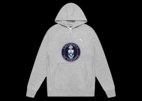 OVO U Of T Hoodie Heather Grey