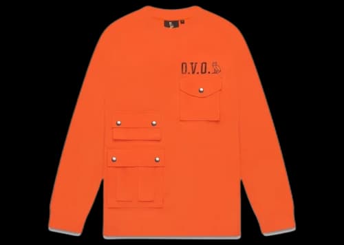 OVO Utility Crewneck Orange