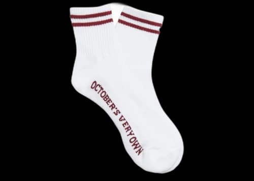 OVO Womens Ankle Sock White