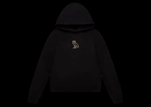 OVO Womens Classic Owl Hoodie Black