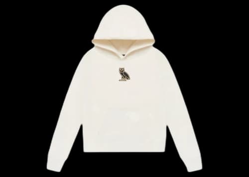 OVO Womens Classic Owl Hoodie Cream