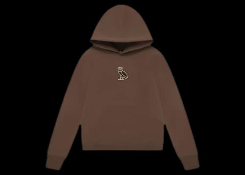OVO Womens Classic Owl Hoodie Mocha