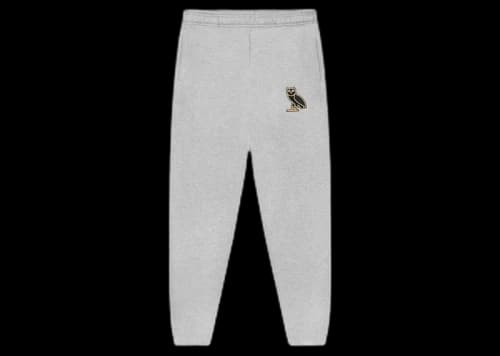 OVO Womens Classic Owl Sweatpant Heather Grey