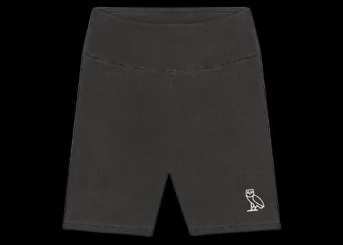 OVO Women's Garment Dye Bike Short (SS22) Black