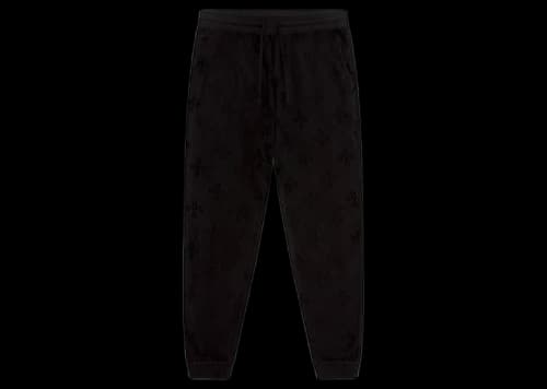 OVO Women's Monogram Terry Cloth Sweatpant Black