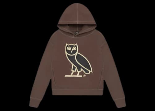 OVO Womens OG Owl Hoodie Mocha