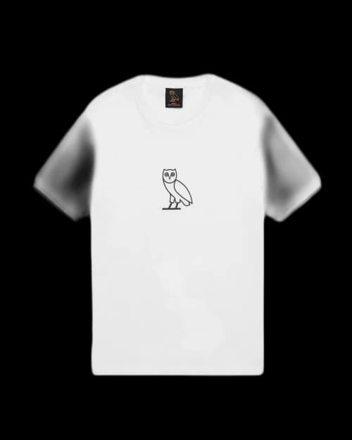 OVO Womens Owl T-shirt White