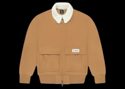 OVO Wool Aviator Jacket Caramel