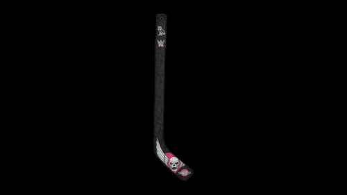 OVO Wwe The Hitman Mini Hockey Stick Black