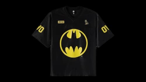 OVO x Batman Football Jersey Black