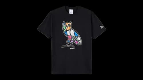 OVO x Britto Owl Tee Black
