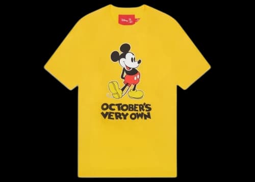 OVO x Disney Classic Mickey T-shirt Yellow