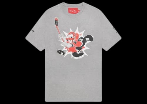 OVO x Disney Donald "OWLS" T-shirt Heather Grey