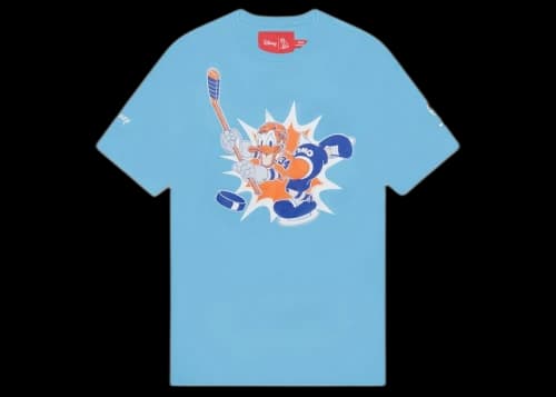 OVO x Disney Donald "OWLS" T-shirt Light Blue