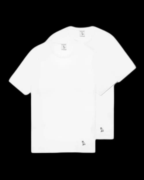 OVO x Essentials 2-Pack T-Shirt White