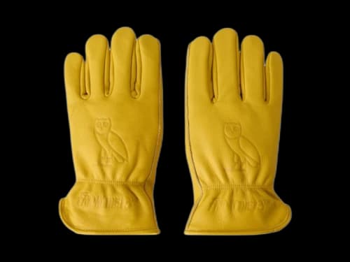 OVO x Friday The 13th Work Gloves Yellow